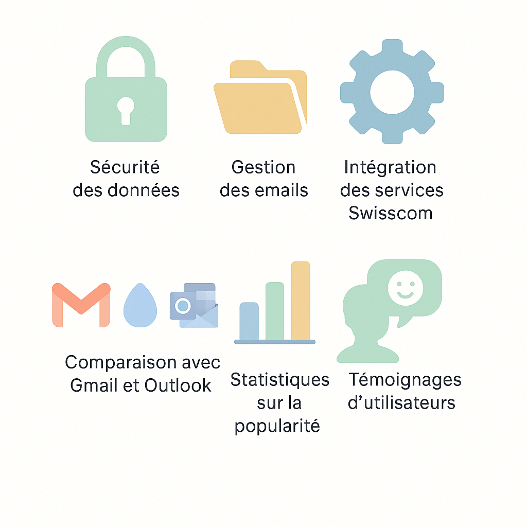 Quels sont les avantages du webmail Bluewin par rapport aux autres options ?
