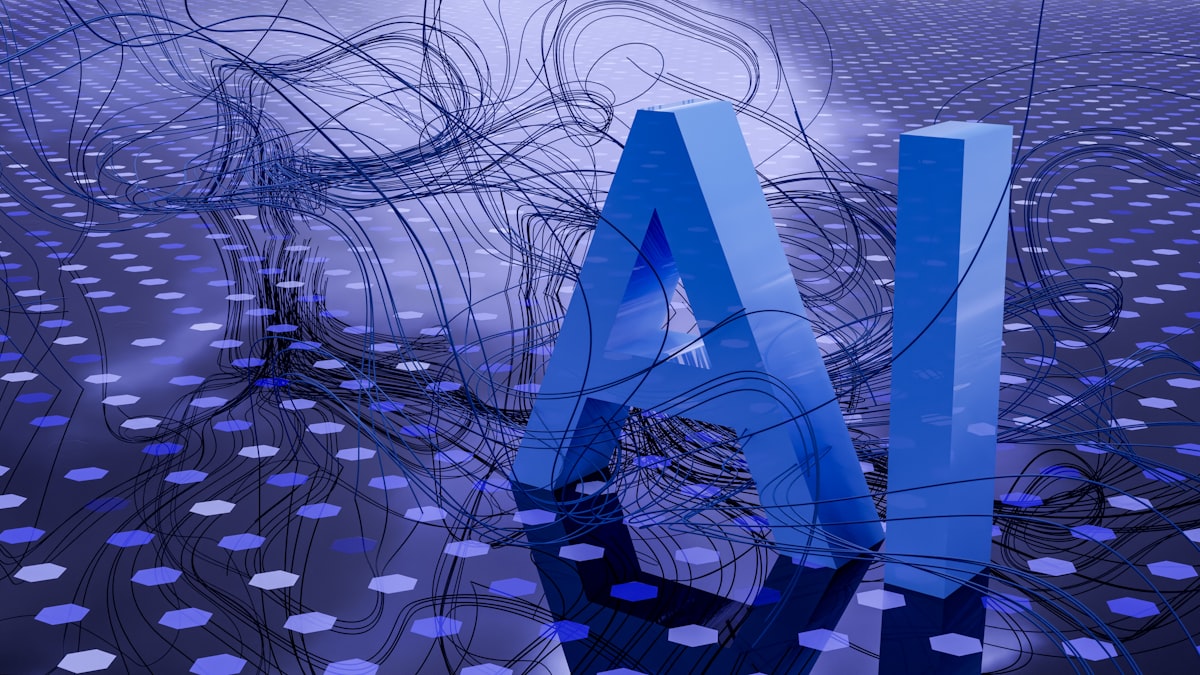 Intelligence artificielle générale AGI - concept futuriste